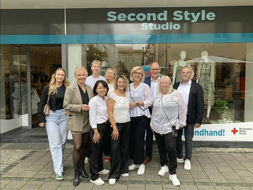 Eröffnungsbild Second Style Laden Scheffelstrasse Singen